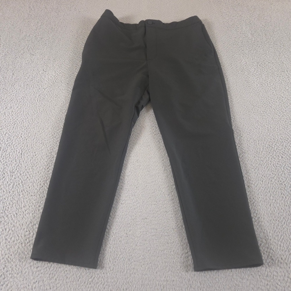 Banana Republic Pants Mens 34x28 Black Performance Tapered Stretch Tech Trousers